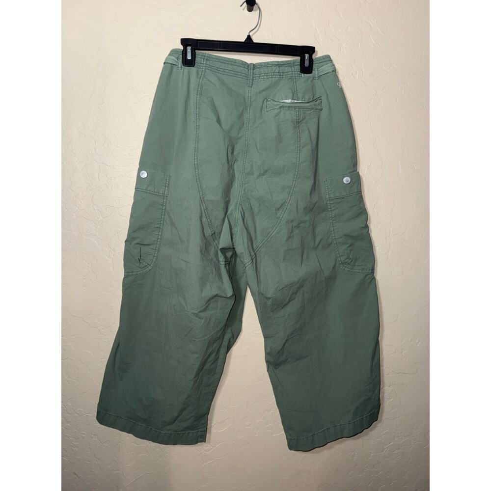 Anthropologie x Pilcro slouchy fit surplus cargo pants balloon wide leg cropped - Picture 7 of 9